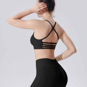 حمالة صدر رياضية بيضاء للنساء RUXI