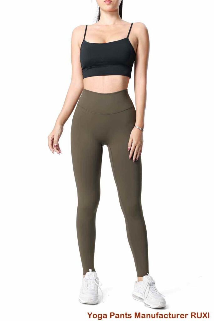 قمصان اليوغا مع حمالة صدر مدمجة RUXI